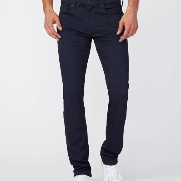 PAIGE Men’s Jeans Federal Slim Straight Inkwell Blue M655521-4010 Size 32 - Picture 1 of 9